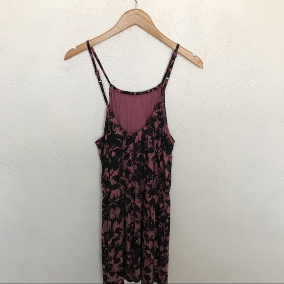 RVCA Pink and Black Dress Size XL NWT - Picture 2 of 5